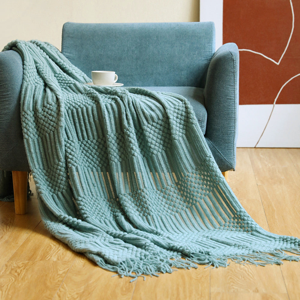 Textured Knit Scarf Bowlift
