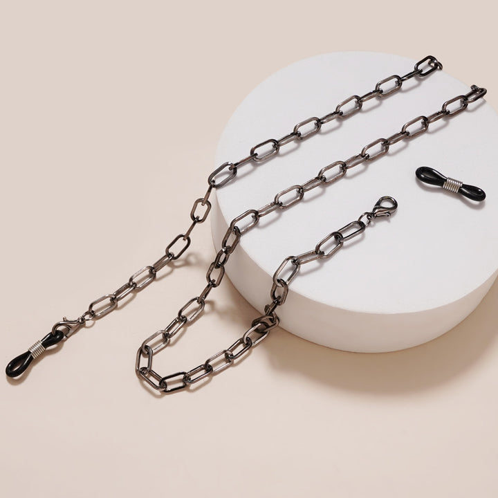 Metallic Chain Eyewear Holder Bowlift