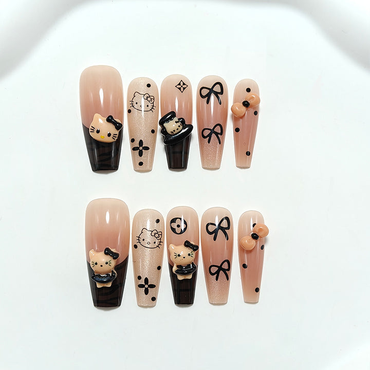 Nail Art Set with Creative Designs Bowlift