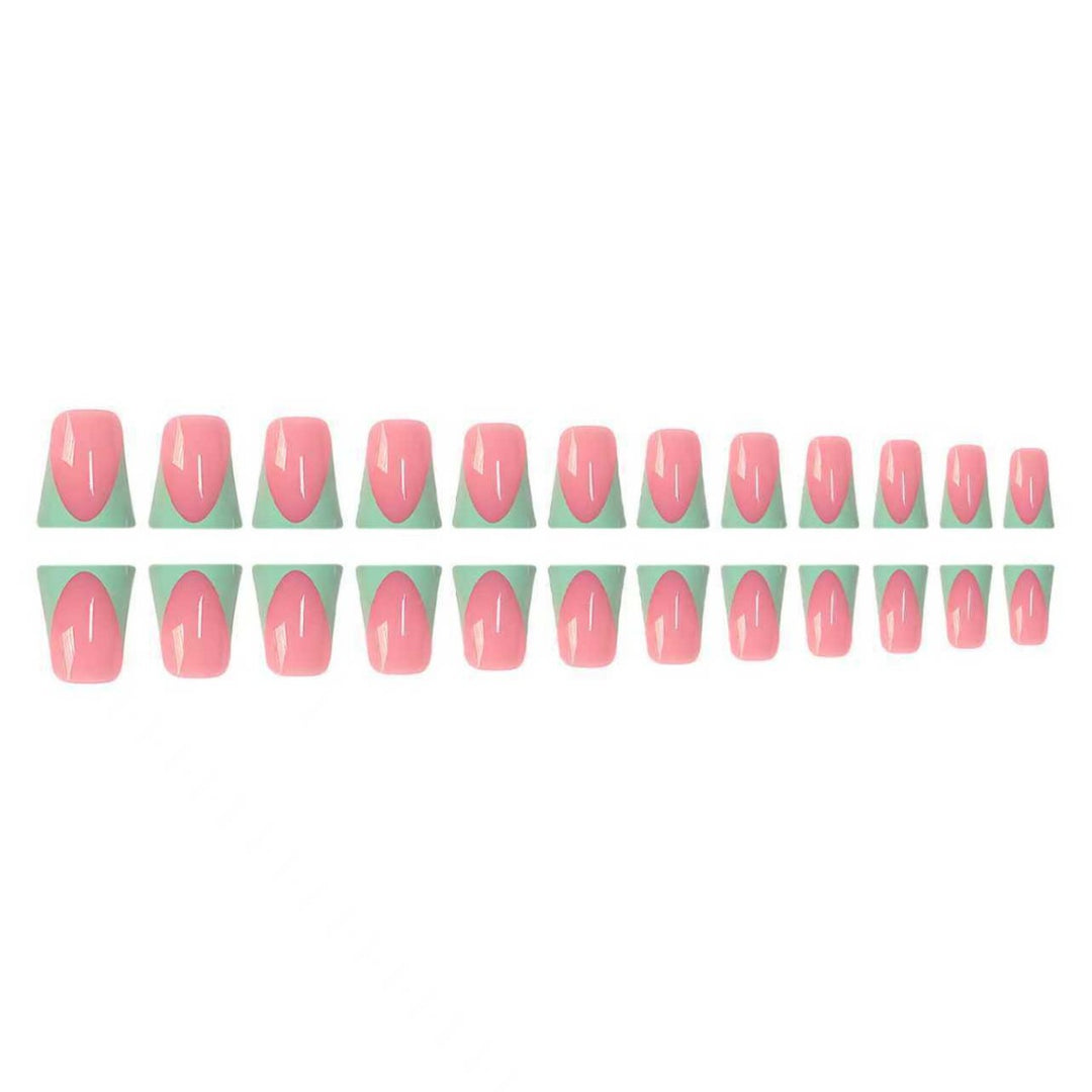 Geometric Nail Art Extensions Bowlift