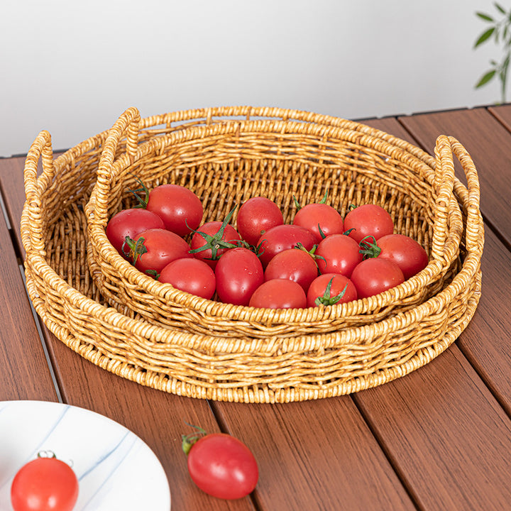 Home Storage Woven Basket Bowlift