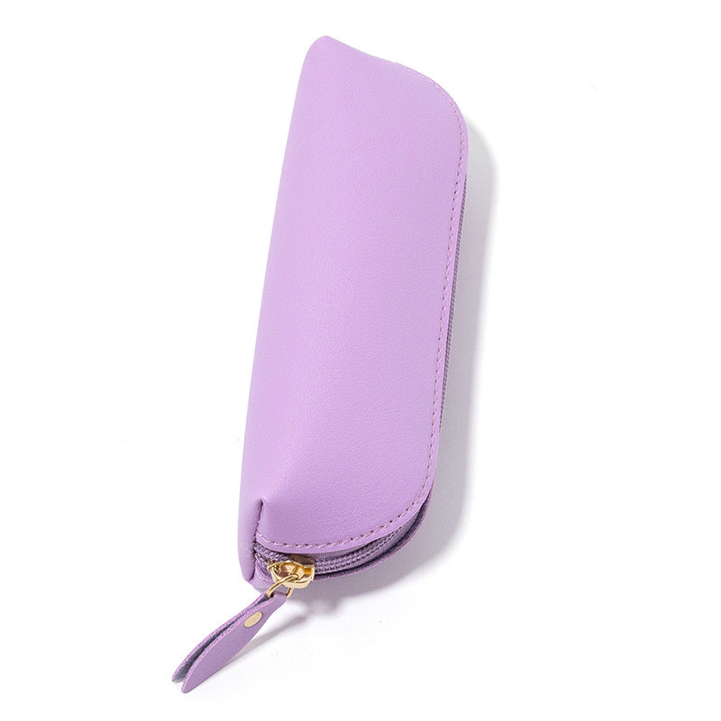 Elegant Leather Pencil Case Bowlift