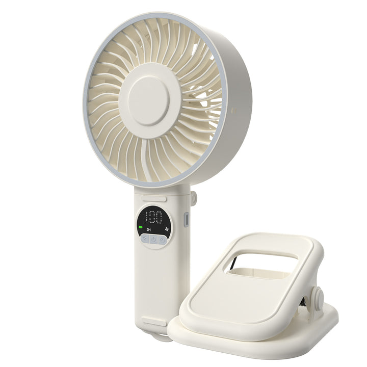 Unisex Compact Rechargeable High-Velocity Hand Fan Bowlift