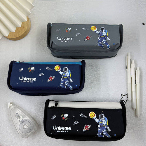 Stylish Astronaut-Themed Pencil Case Bowlift
