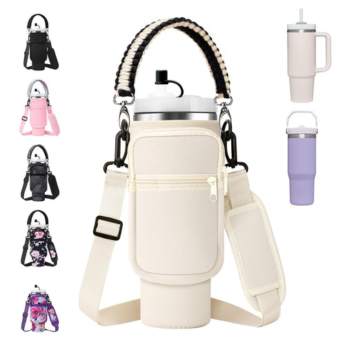 Women Multifunctional Water Bottle Bag Bowlift