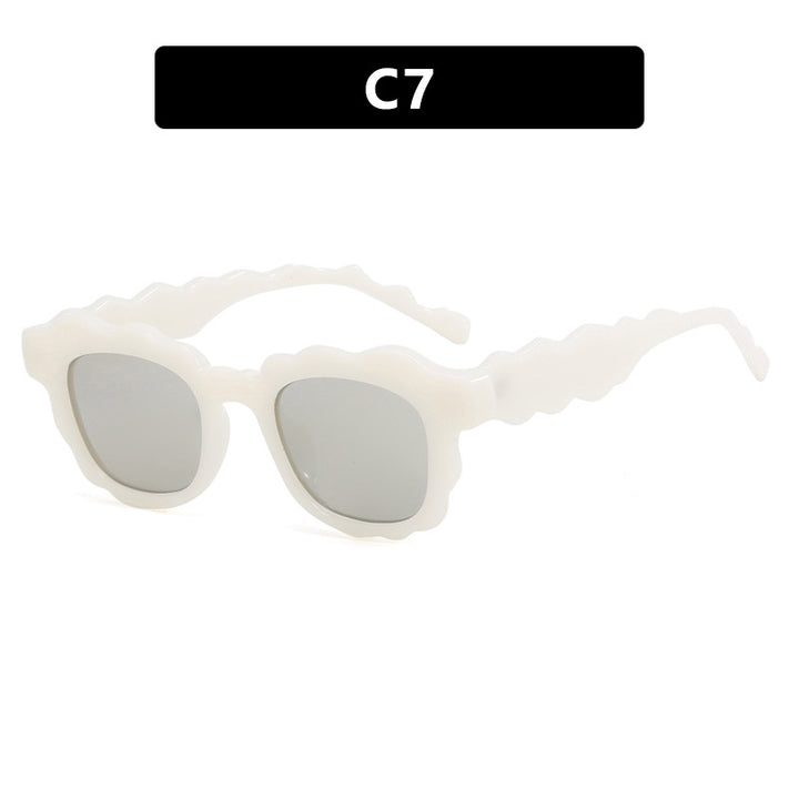 Women’s fashionable sunglasses with wavy frame Bowlift
