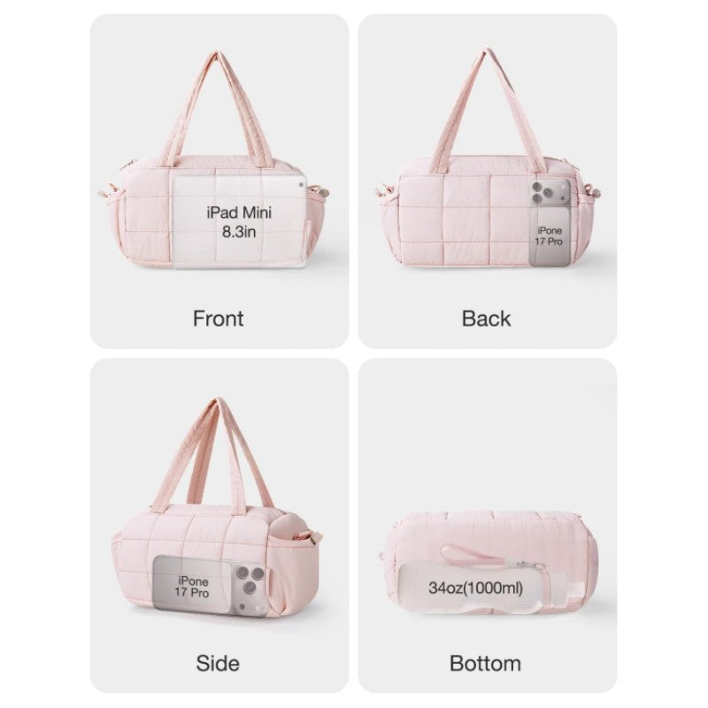 Quilted Shoulder Tote Bowlift
