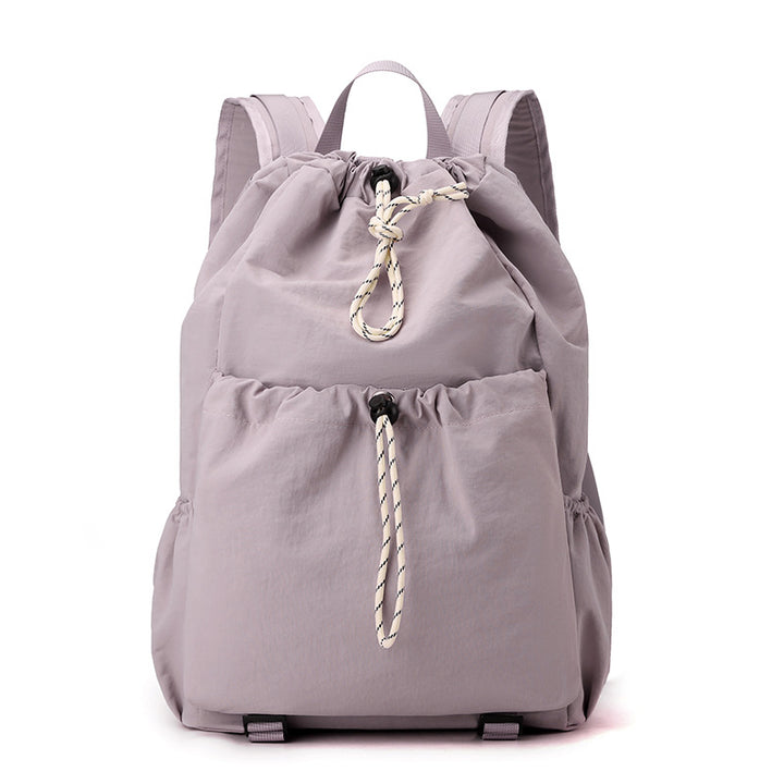 Compact Drawstring Travel Backpack Bowlift