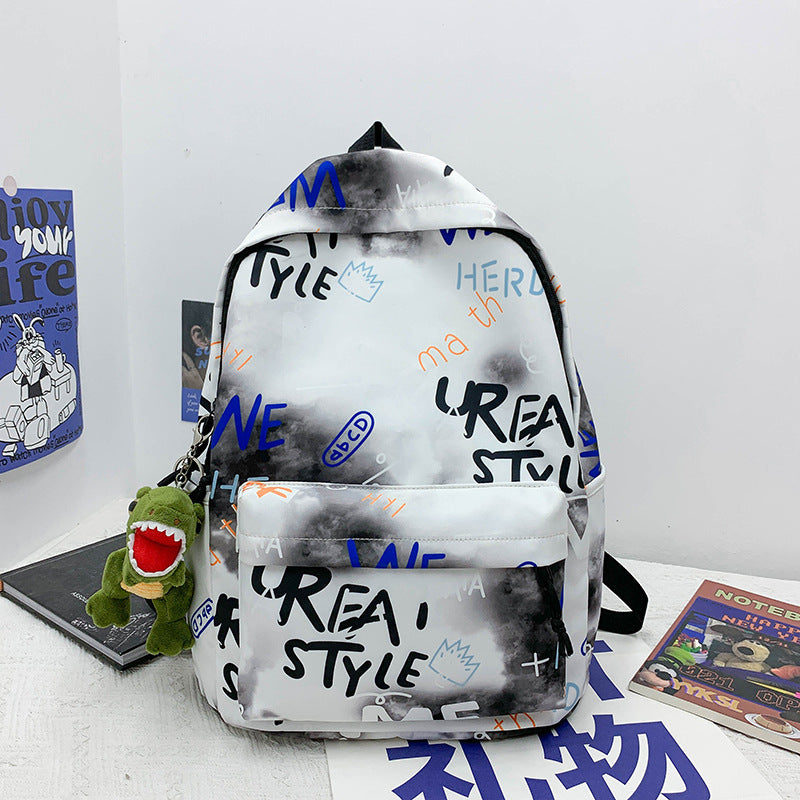 Stylish Graphic Print Backpack