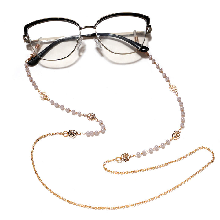 Trendy Geometric Eyewear Chain Bowlift