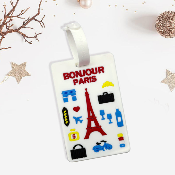 Silicone Travel Luggage Tag Bowlift