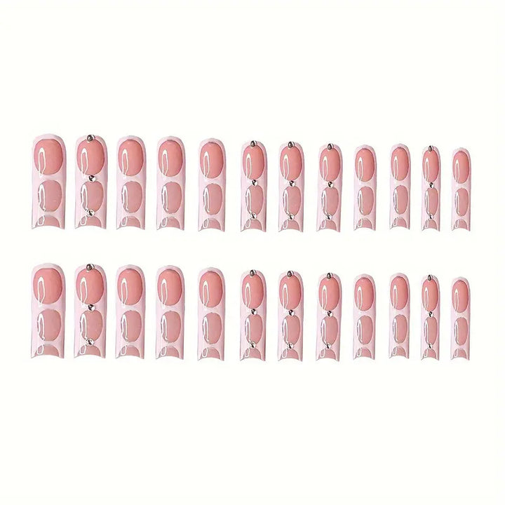 Decorative Press-On Nail Extensions Bowlift