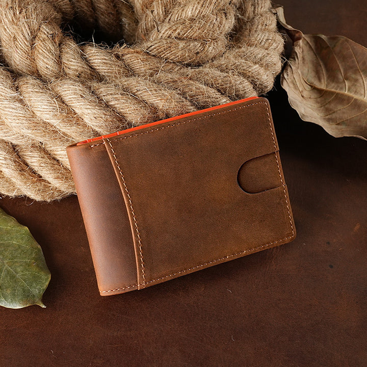 Premium Leather Wallet with RFID Protection