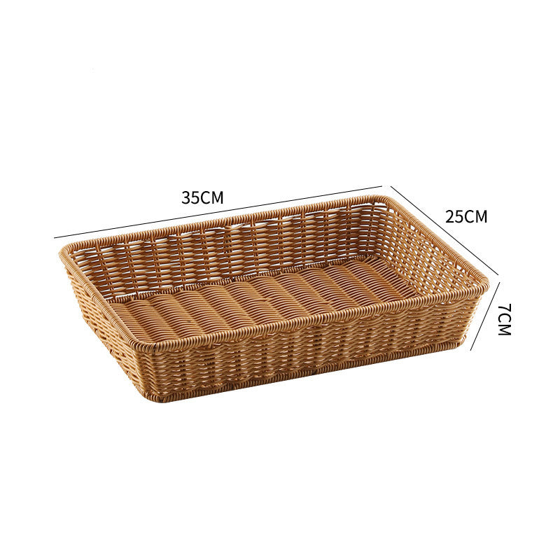 Natural Woven Storage Tray Bowlift