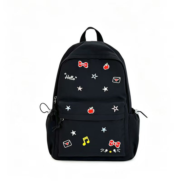 Playful Graphic Backpack Bowlift