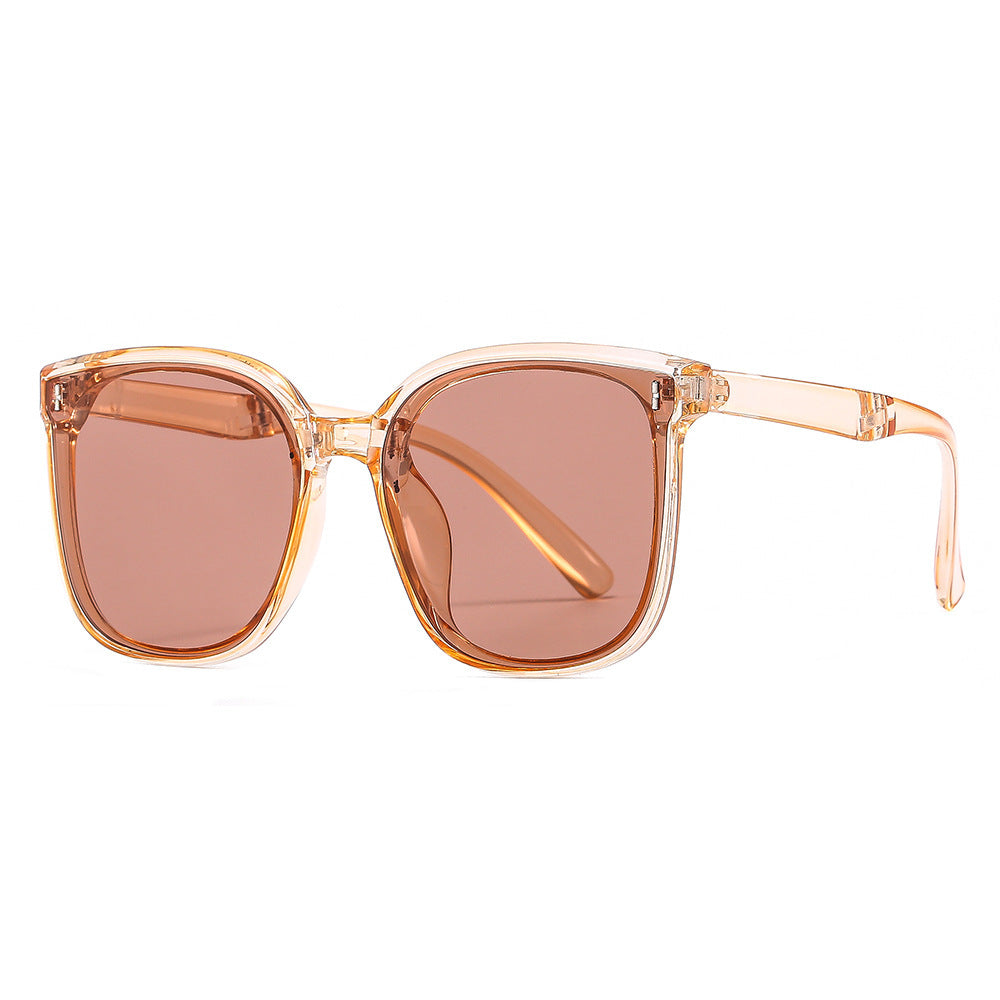 Women's fashionable sunglasses with square frame and UV protection Bowlift