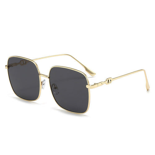 Elegant Geometric Frame Sunglasses