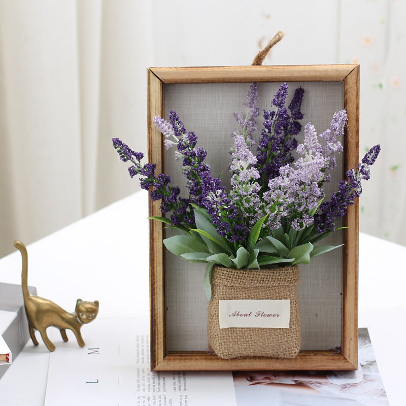 Decorative Faux Flower Box