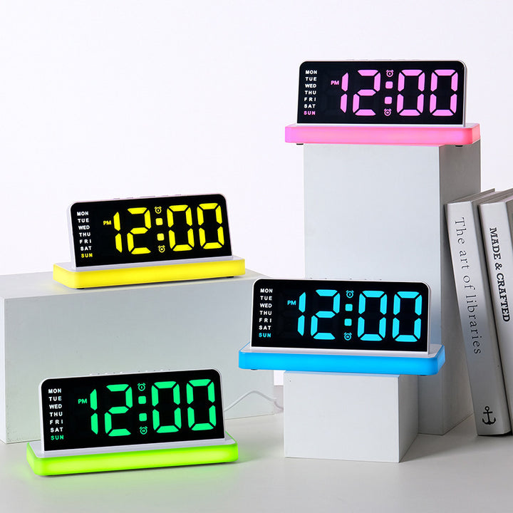 Digital multi-purpose alarm clock Bowlift