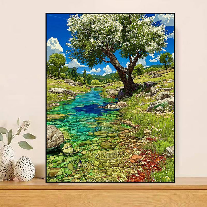 Floral Serenity Art Print Bowlift