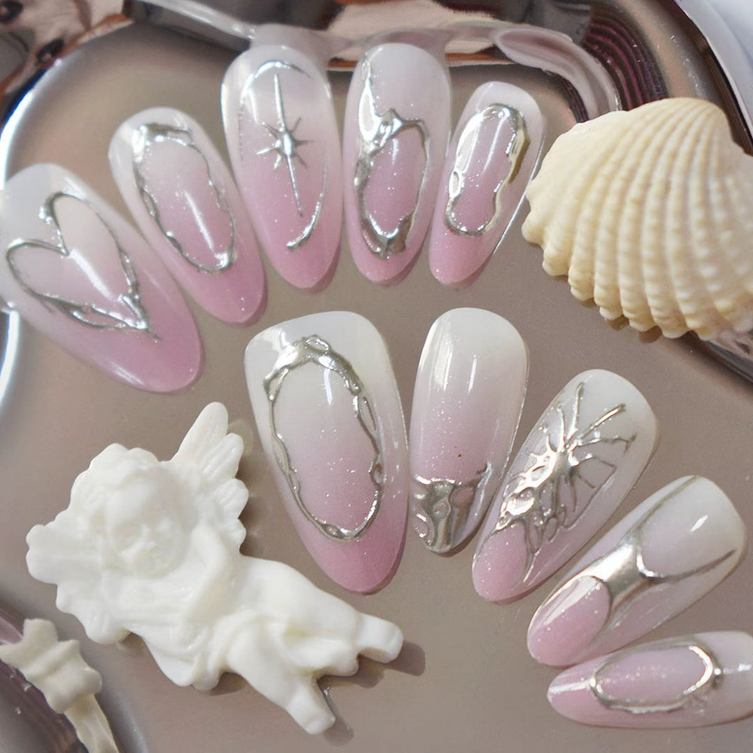 Premium Floral 3D Nail Art Extensions Bowlift