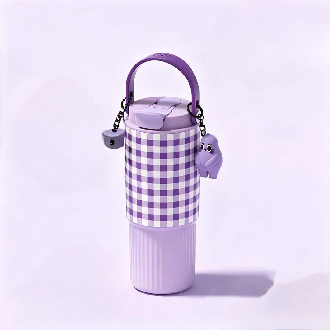 Women's Insulated Drinking Cup with Practical Handle Bowlift
