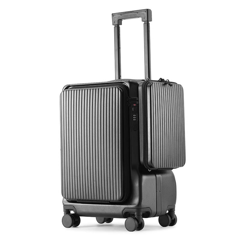 High-Durability Expandable Hard-Shell Travel Suitcase