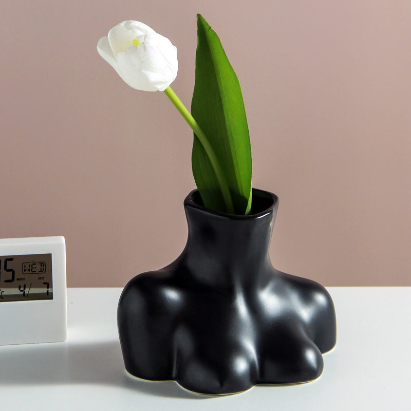 Artistic Abstract Ceramic Vase