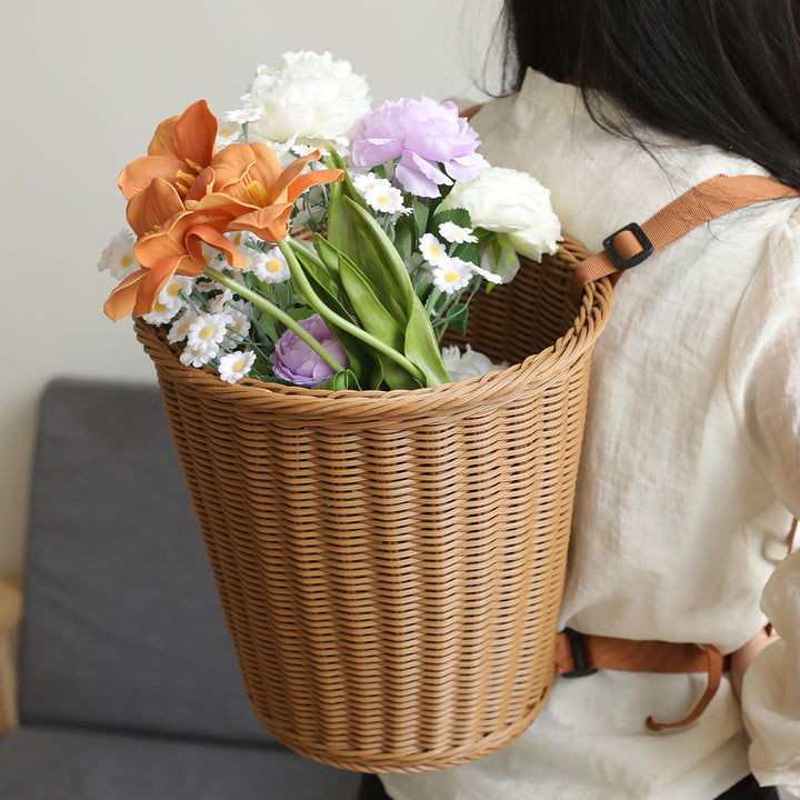 Unisex Modern Basket with Ergonomic Shoulder Strap Bowlift