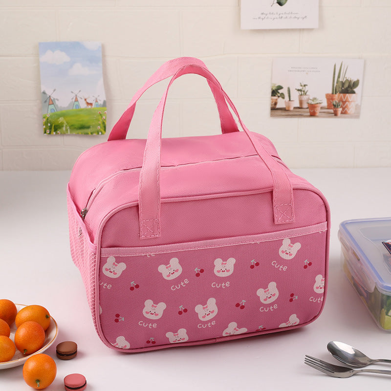 Insulated Kids' Lunch Bag with Cute Bear Design Bowlift