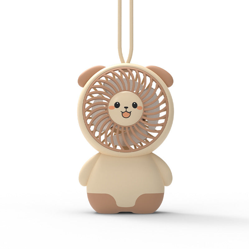 Cute Animal-Themed Handheld Fan Bowlift
