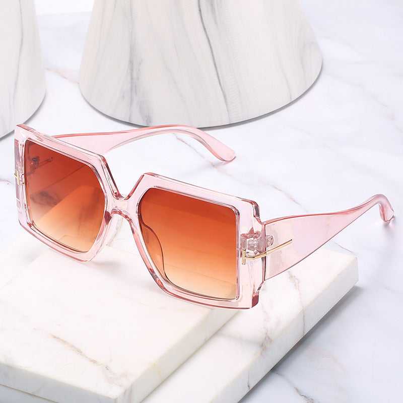 Oversized Geometric Shield Sunglasses Bowlift