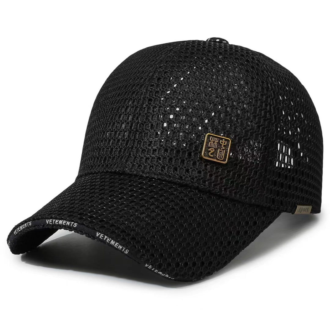 Women Breathable Sports Cap with Mesh Design Bowlift