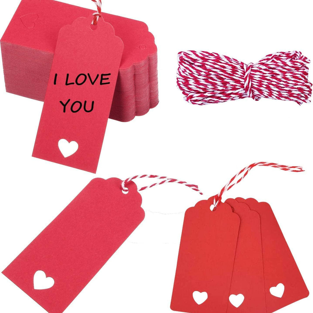 Heart-Shaped Gift Tags Bowlift