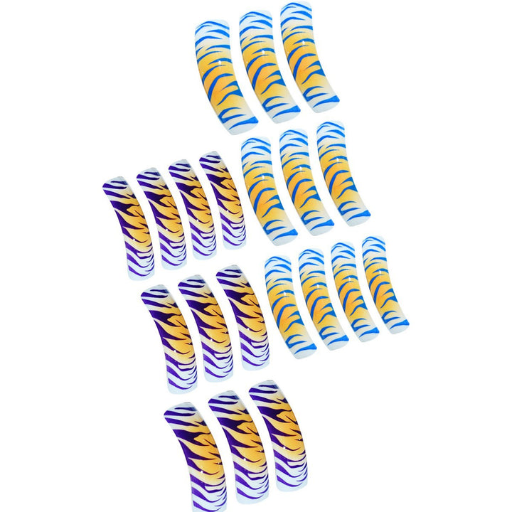Decorative Press-On Nail Extensions with 3D Features Bowlift