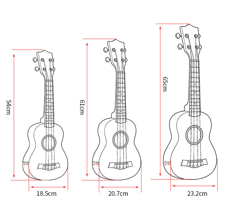 High-Quality Wooden Ukulele Bowlift