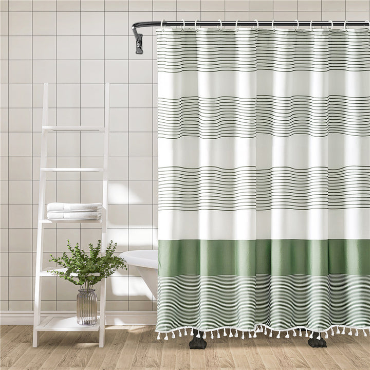 Decorative Shower Curtain Bowlift