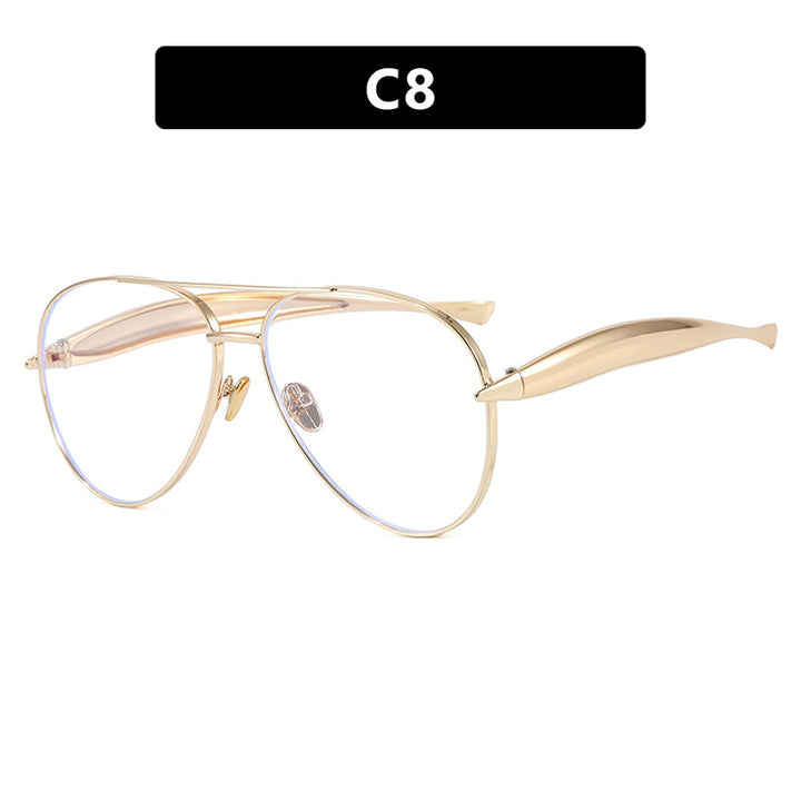 Women's pilot sunglasses with elegant accents and protective UV filter Bowlift