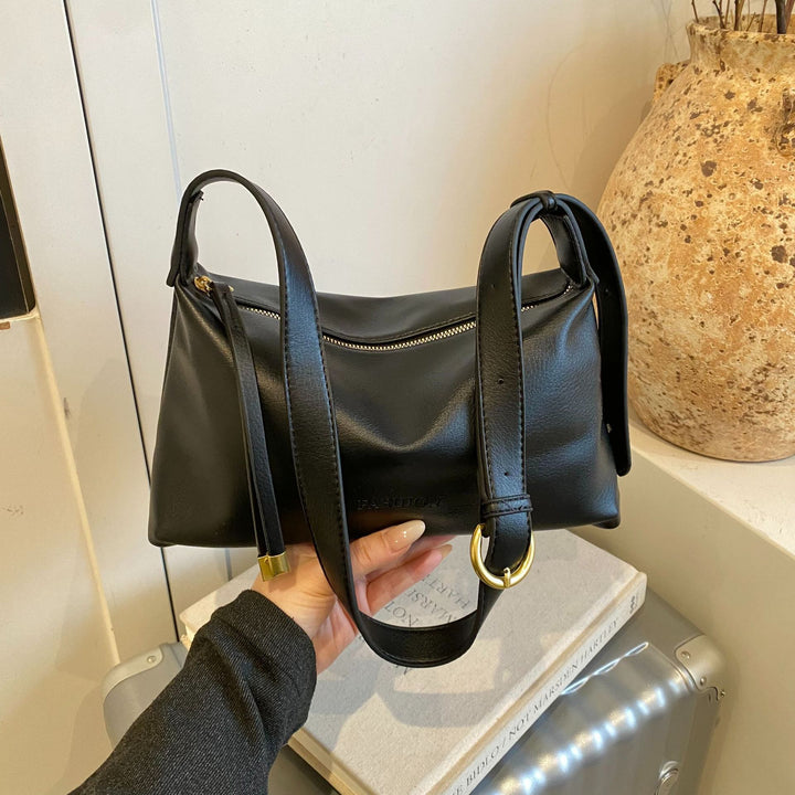 Premium Leather Crossbody Bag Bowlift