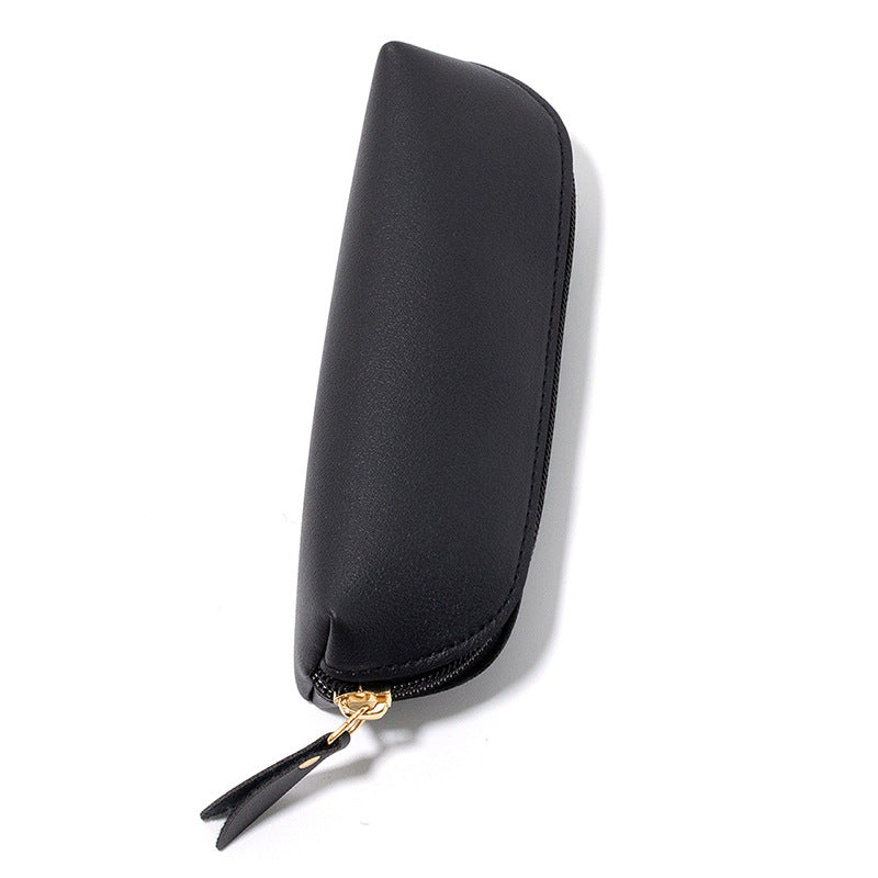 Elegant Leather Pencil Case Bowlift
