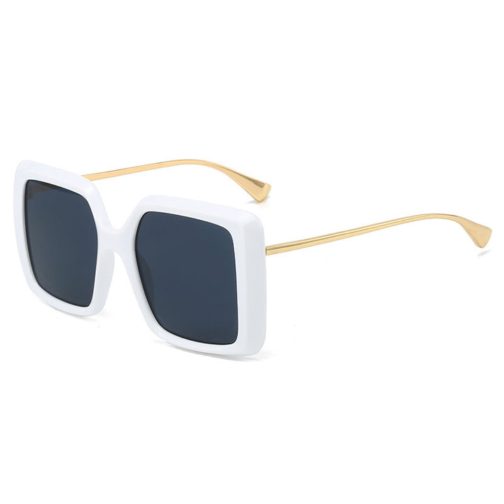 Women's oversized sunglasses with stylish geometric design Bowlift