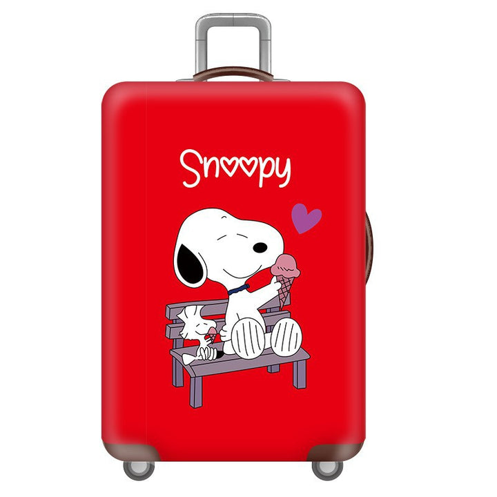 Unisex Hard Shell Suitcase with Fun Cartoon Design Bowlift