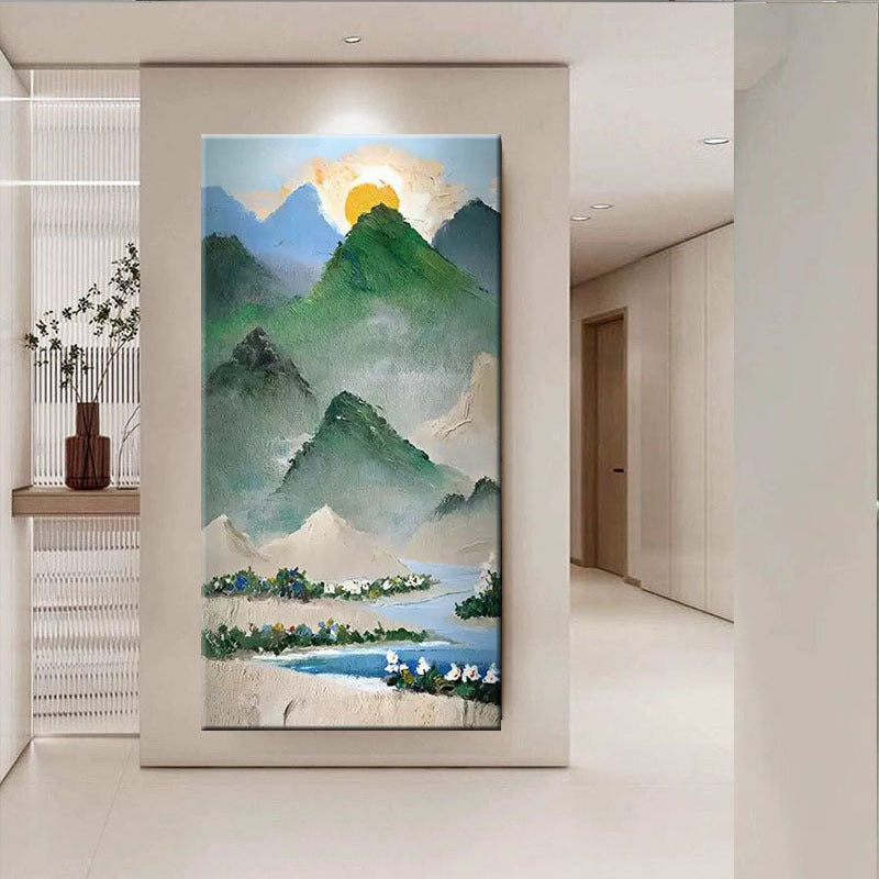 Scenic Mountain Canvas Art