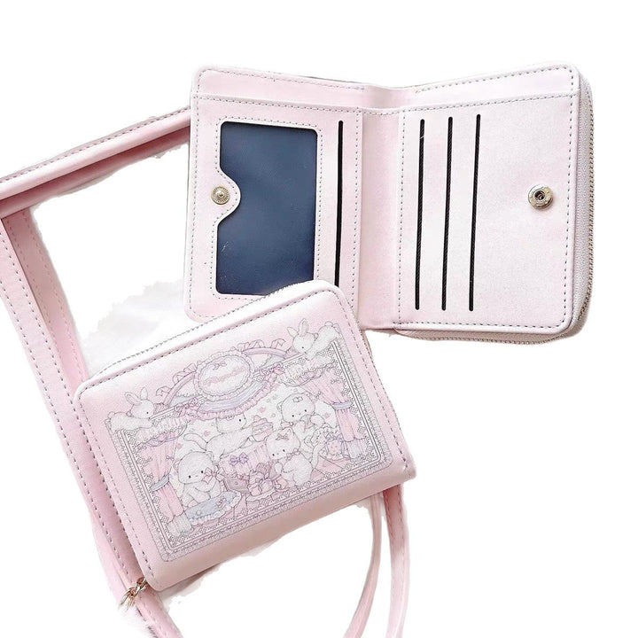 Cute Cartoon-Themed Cardholder Wallet Bowlift