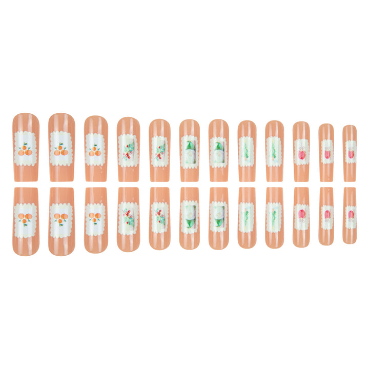 Festive Illustration Nail Art Design Bowlift