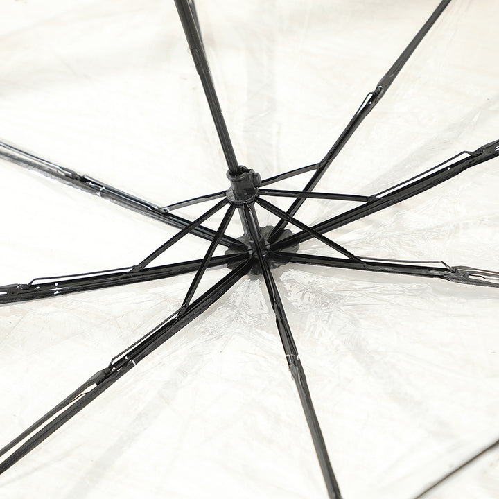 Women's Foldable Umbrella with Floral Pattern Bowlift