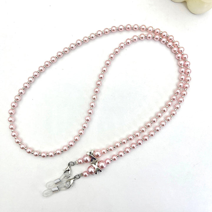 Elegant Pearl Beaded Eyewear Chain Bowlift