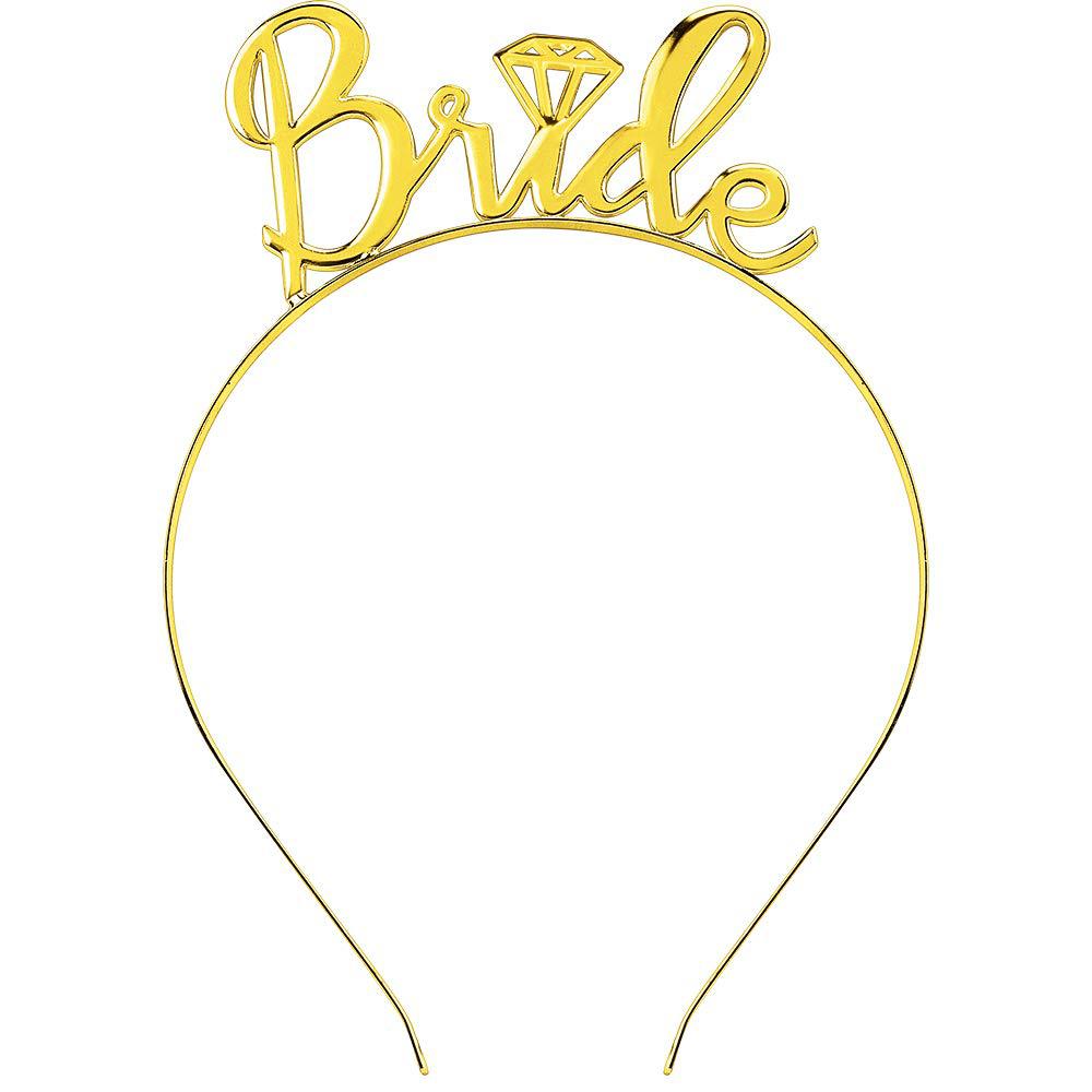 Ladies' Decorative Headband with "Bride" Inscription Bowlift
