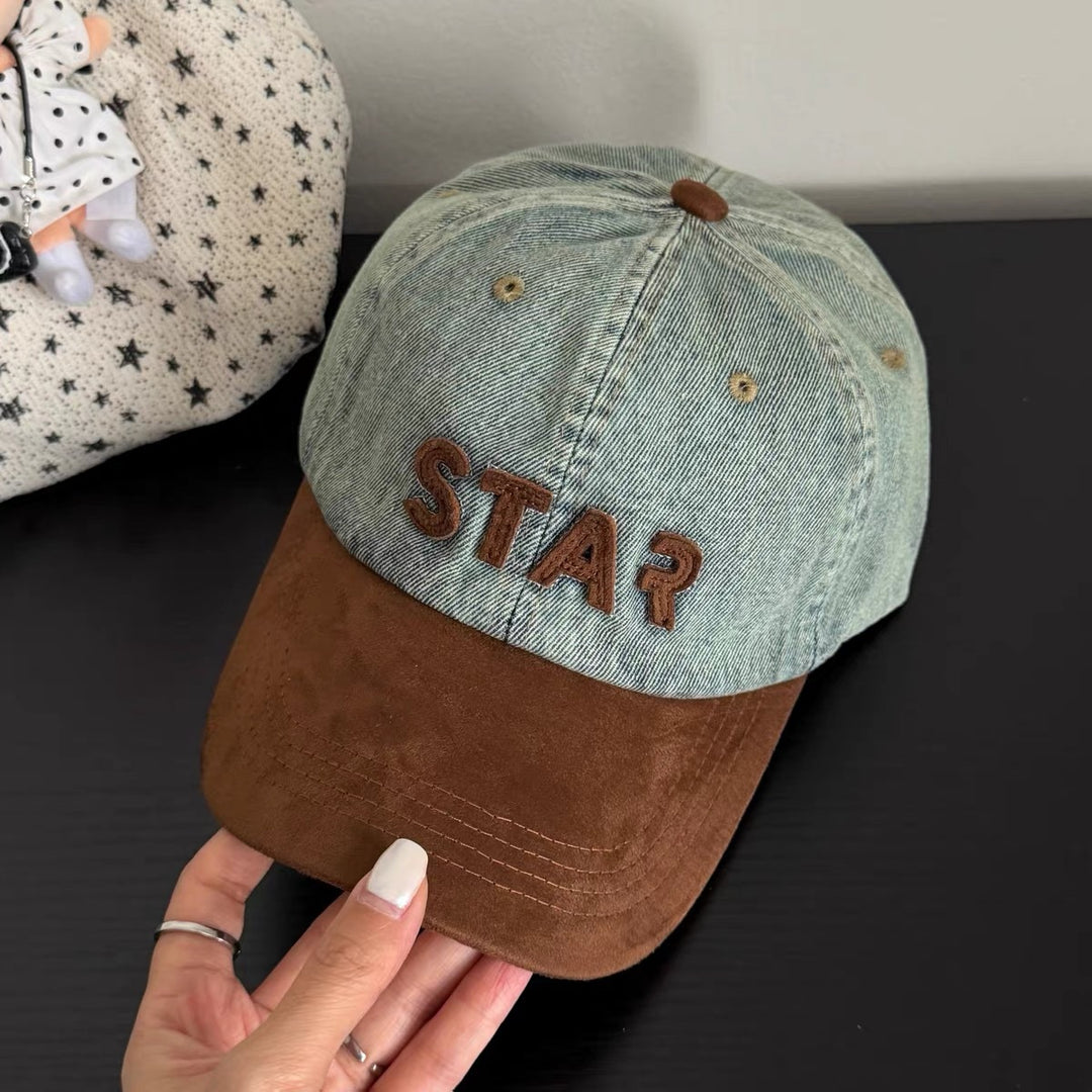 Trendy Casual Denim Cap