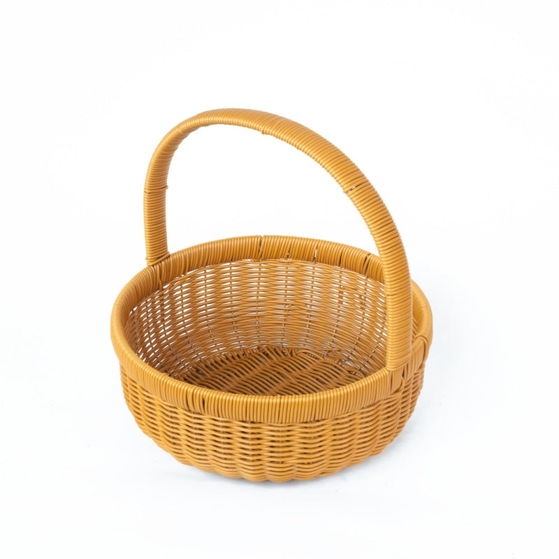 Woven Picnic Storage Basket Bowlift